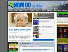 Tablet Screenshot of namuctuanbao.net